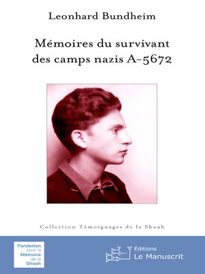 cover image of Mémoires du survivant des camps nazis